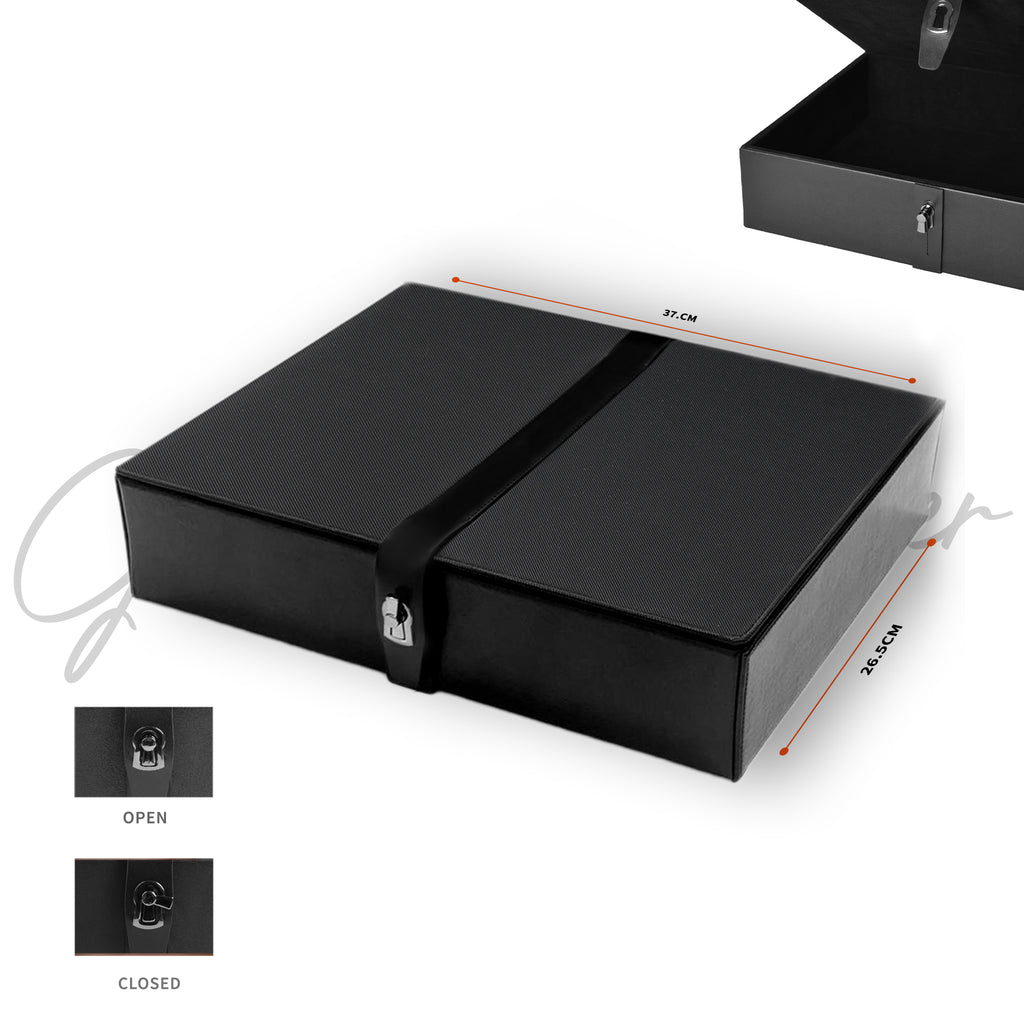 Sophistication meets functionality in one luxury box."