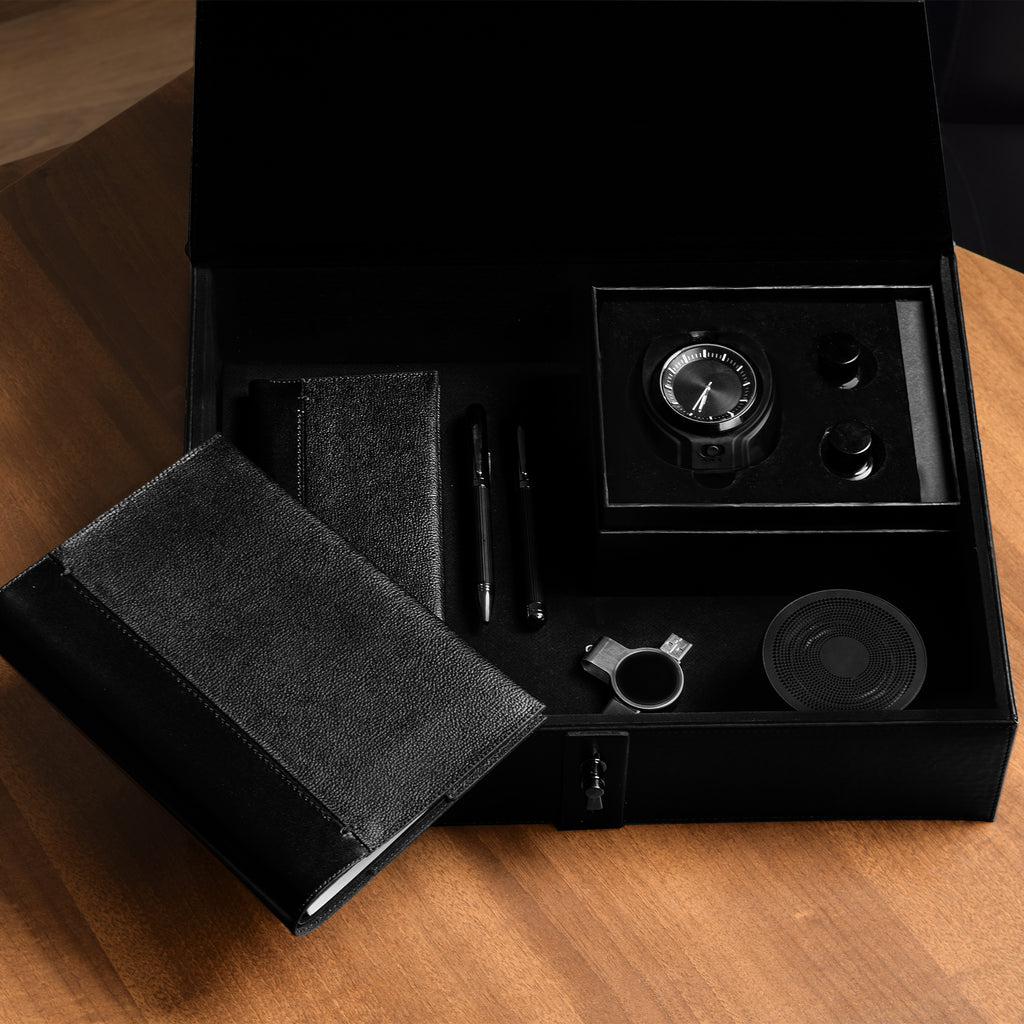 Sophistication meets functionality in one luxury box."
