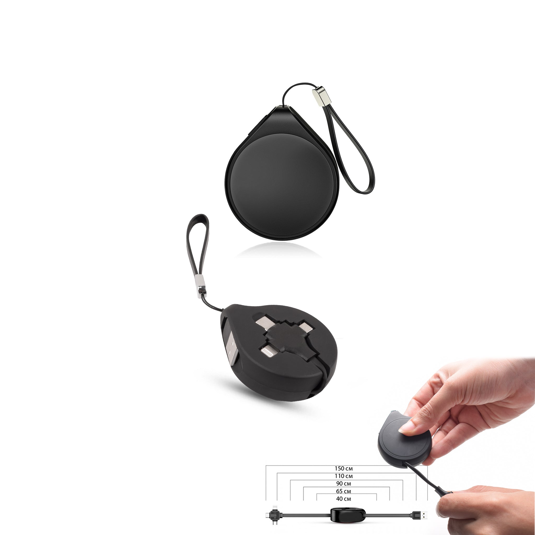 "Your tech setup, redefined in elegant matte black."